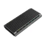 Aisens Caja Externa Disco SSD M.2 ASM2-RGB011GR - Compatible SATA y NVMe, LED RGB, USB 3.2 Gen 2 Tipo-C, Diseño Gaming Aluminio, Instalación Sin Tornillos